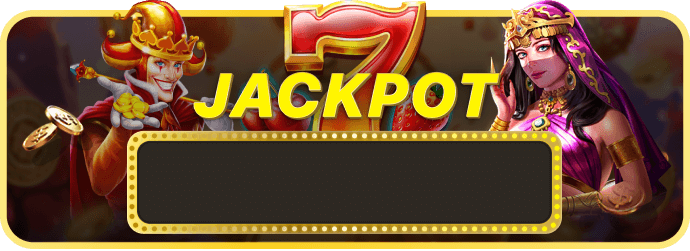 Jackpot background with neon geometric patterns